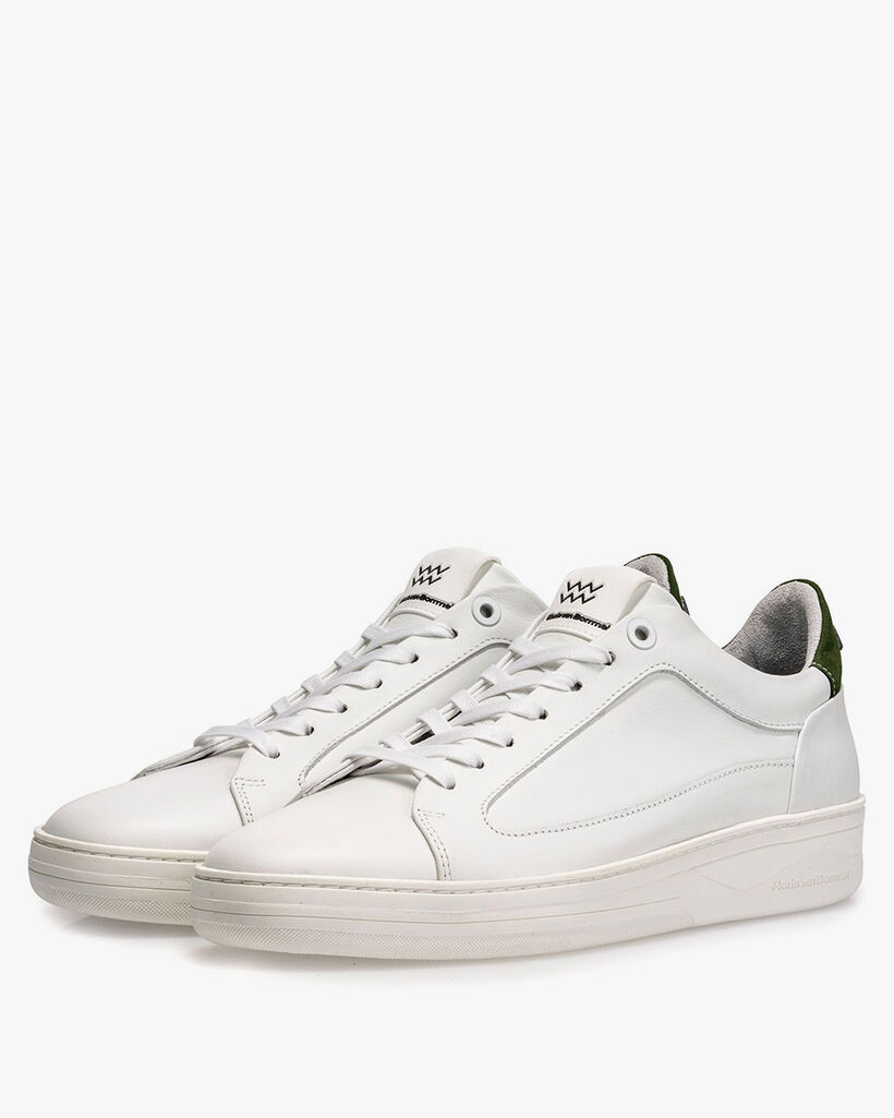 Leder-Sneaker wei&szlig;