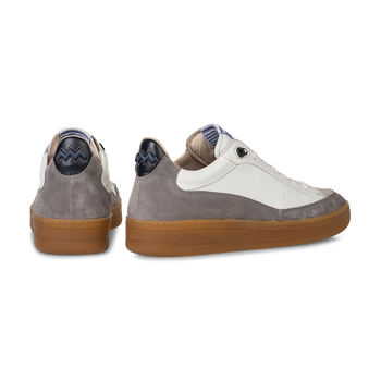 Sneaker Wildleder grau