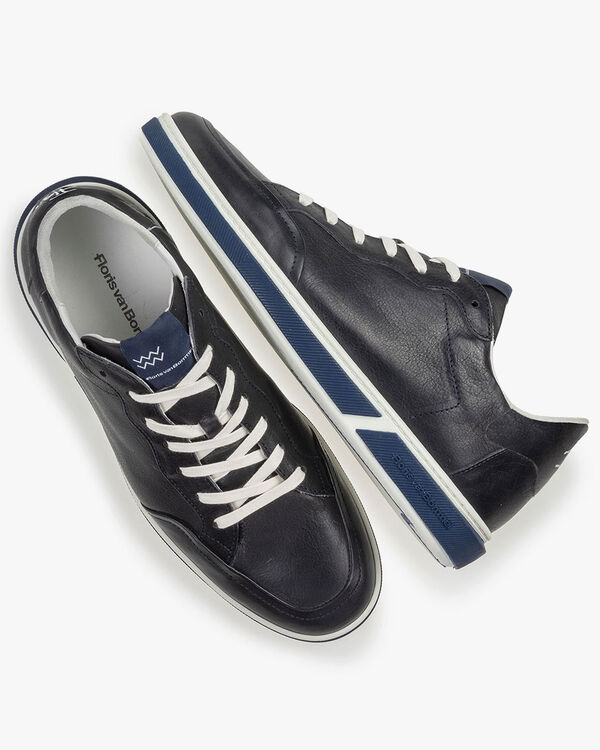 Sneaker Kalbsleder dunkelblau