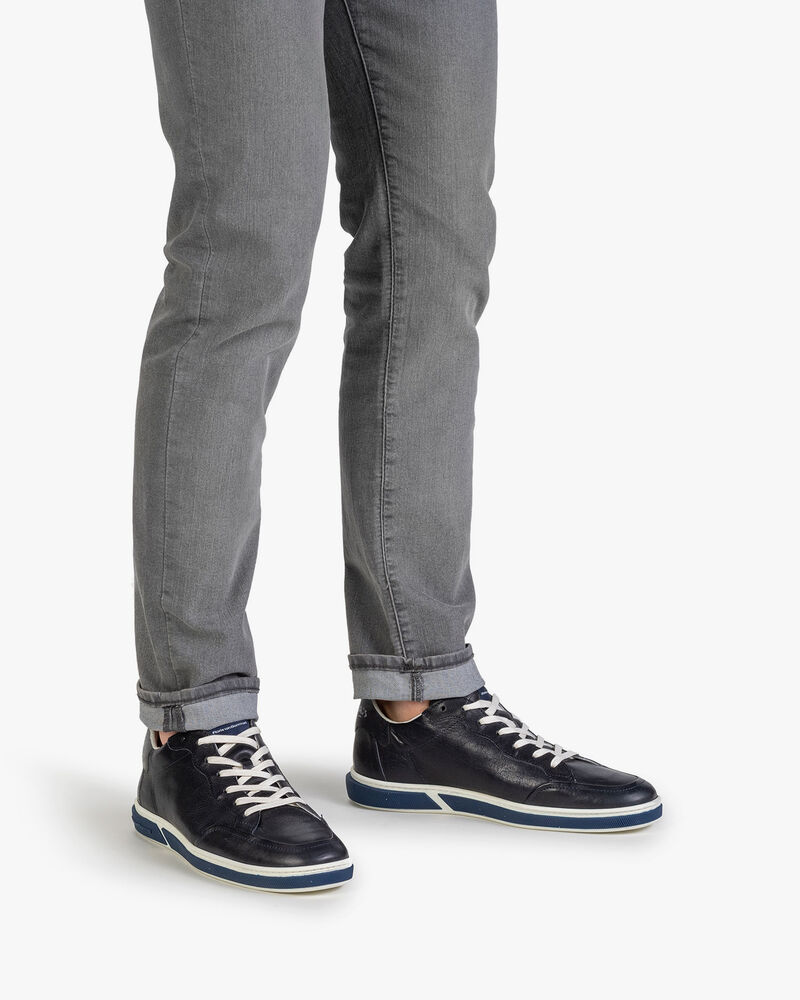 Sneaker Kalbsleder dunkelblau