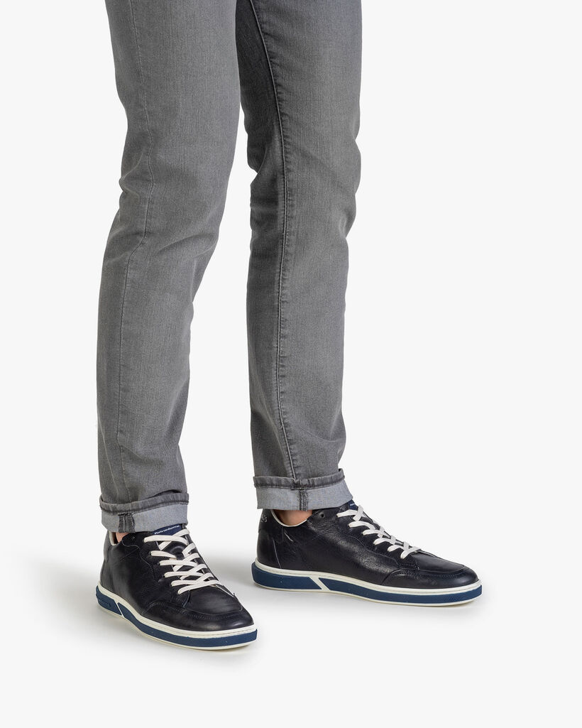 Sneaker Kalbsleder dunkelblau