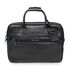 B&uuml;rotasche schmal Leder schwarz
