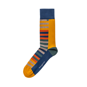 Multi-colour / Dark blue