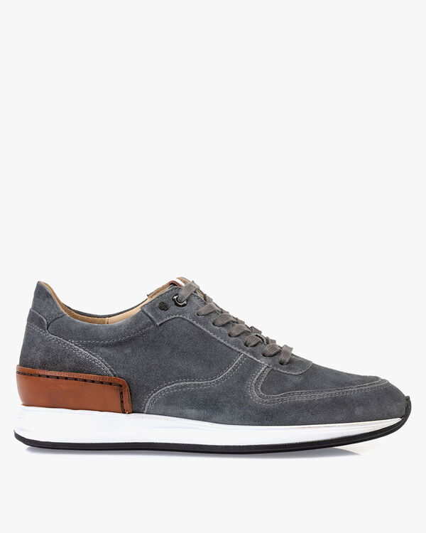 Sneaker grau Wildleder