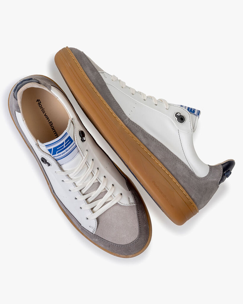 Sneaker Wildleder grau