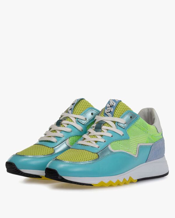 Nineti nappa leather blue