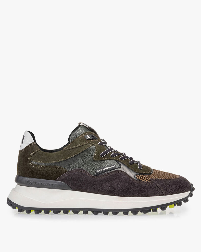 Noppi Sneaker dunkelgr&uuml;n