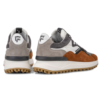 Noppi Sneaker Wildleder cognac