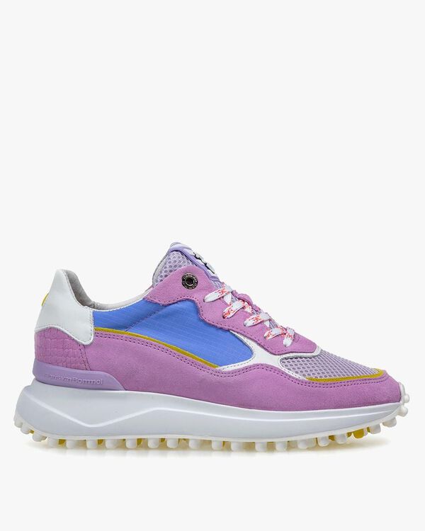 Noppi suede leather pink