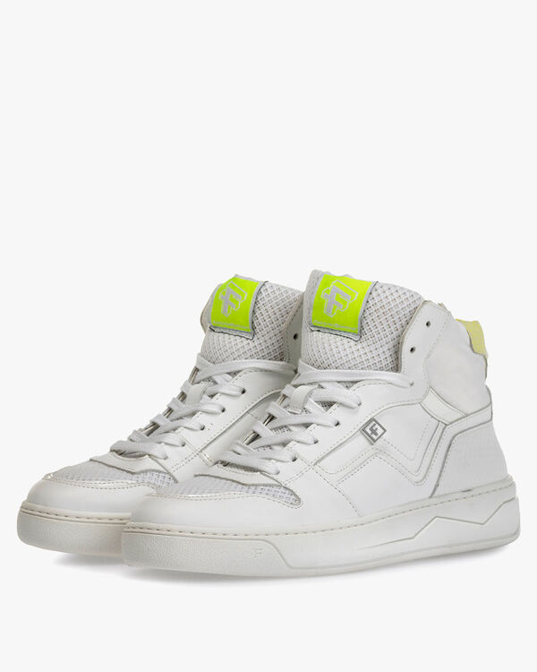 Sneaker Kalbsleder wei&szlig;