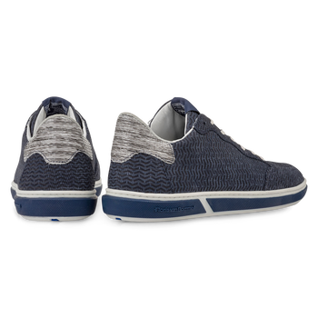 Sneaker Nubukleder blau