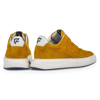 Sneaker gelb Wildleder
