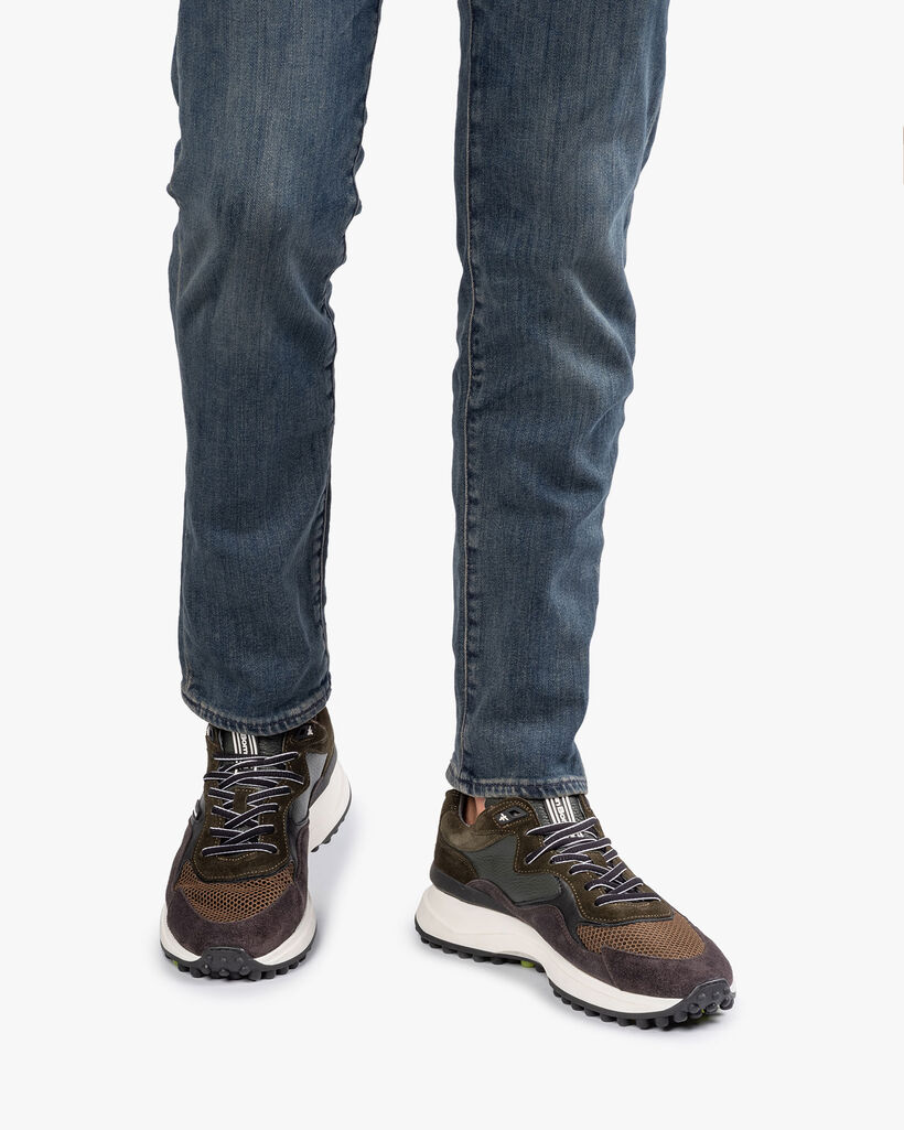 Noppi Sneaker dunkelgr&uuml;n