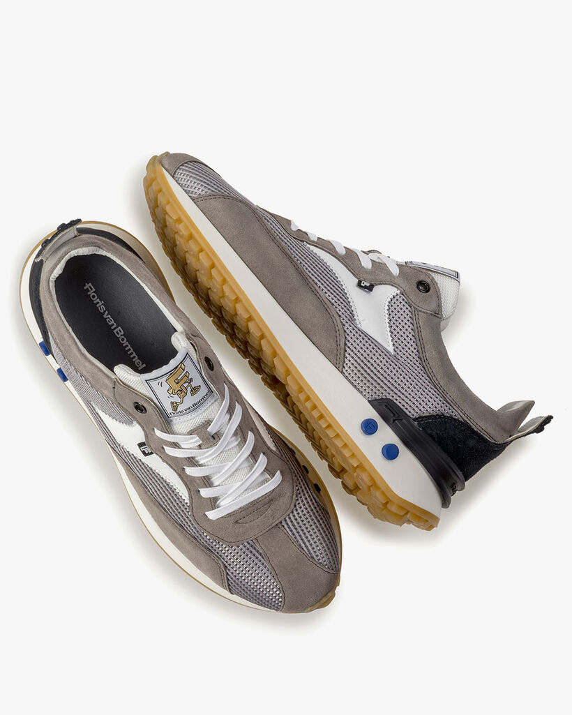 Sneaker Textil grau