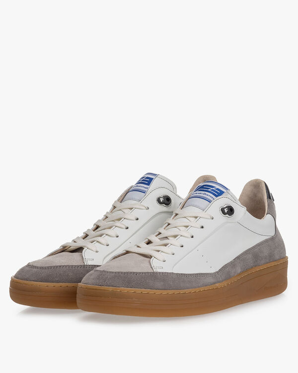 Sneaker Wildleder grau