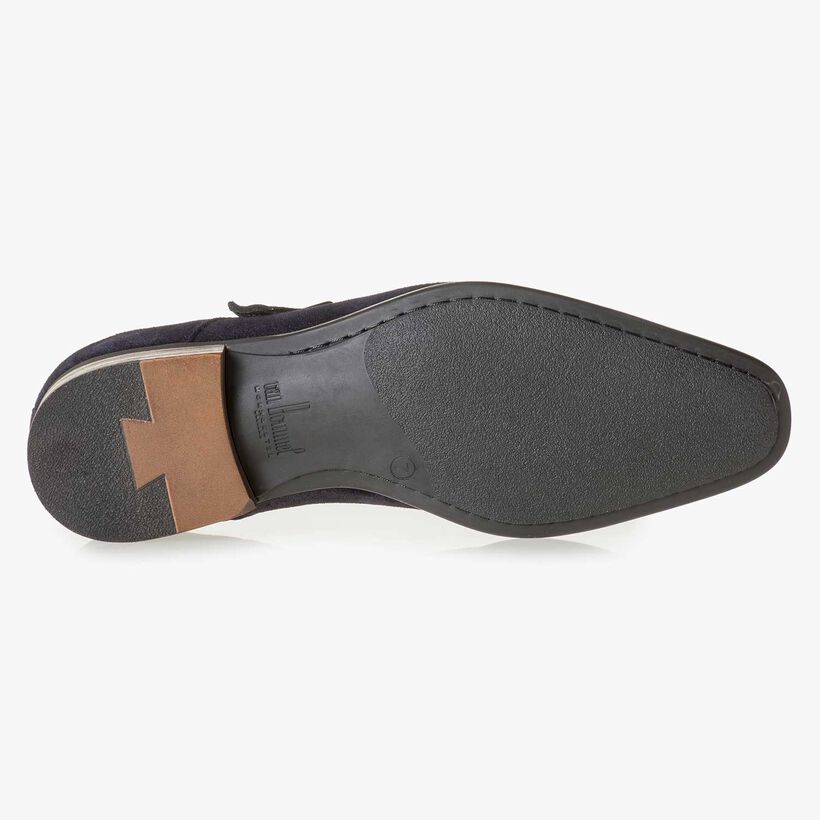 Blue monk strap