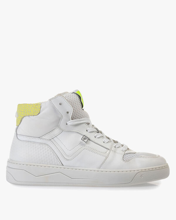 Sneaker Kalbsleder wei&szlig;