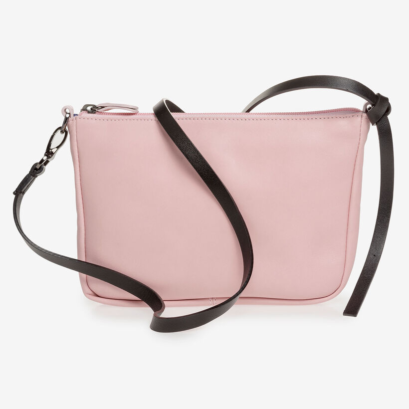 Hellrosa Nappaleder-Tasche