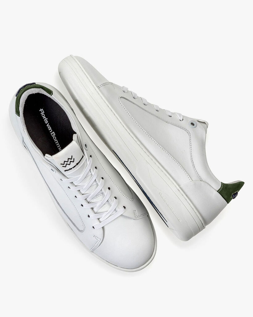 Leder-Sneaker wei&szlig;
