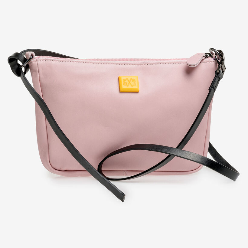 Hellrosa Nappaleder-Tasche