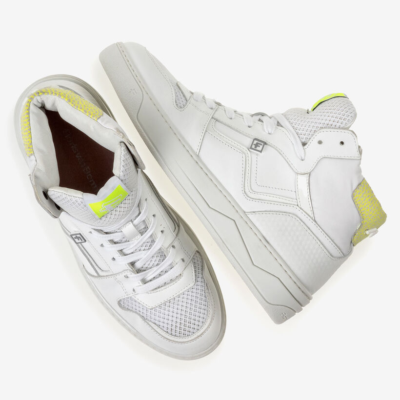 Sneaker Kalbsleder wei&szlig;