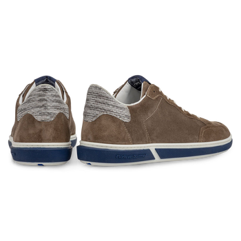 Sneaker Wildleder taupe