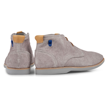 Stiefel Wildleder sandfarben