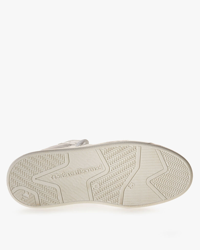Sneaker Kalbsleder wei&szlig;
