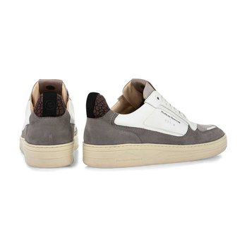 Tennis Sneaker Kalbsleder wei&szlig;