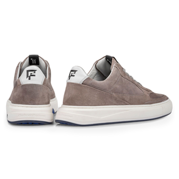 Sneaker Wildleder grau