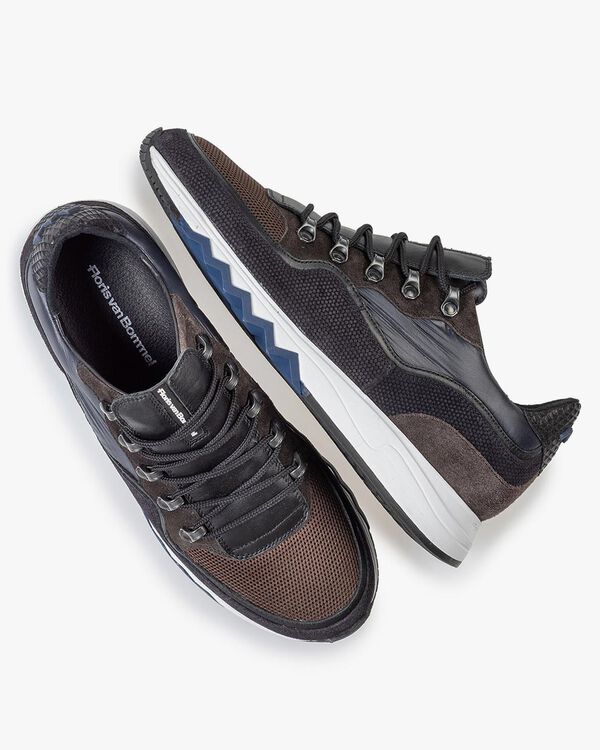 Sneaker dunkelbraun Wildleder