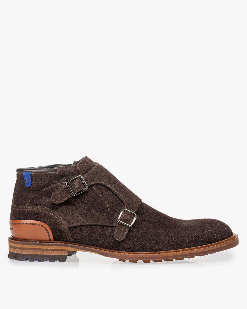 Stiefel mit Schnalle braun