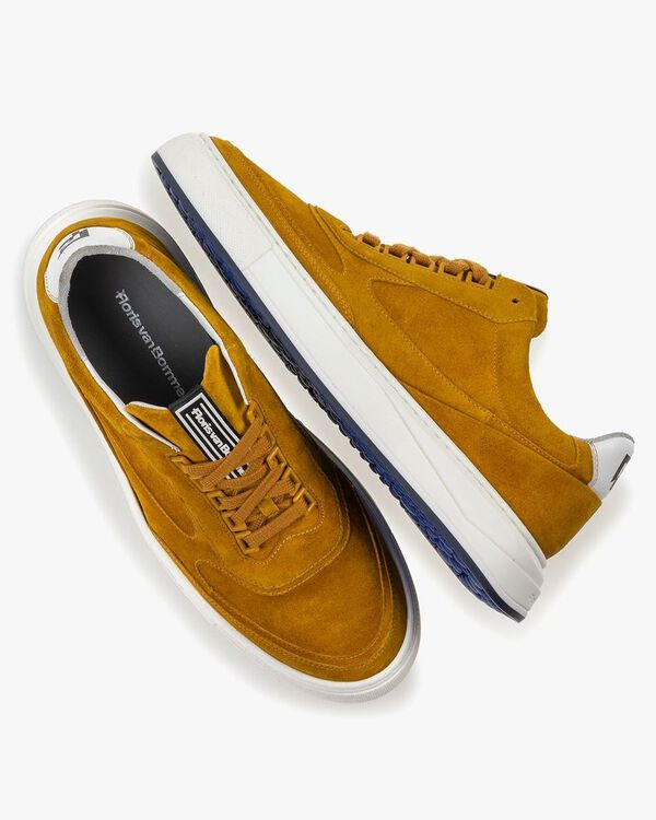 Sneaker gelb Wildleder