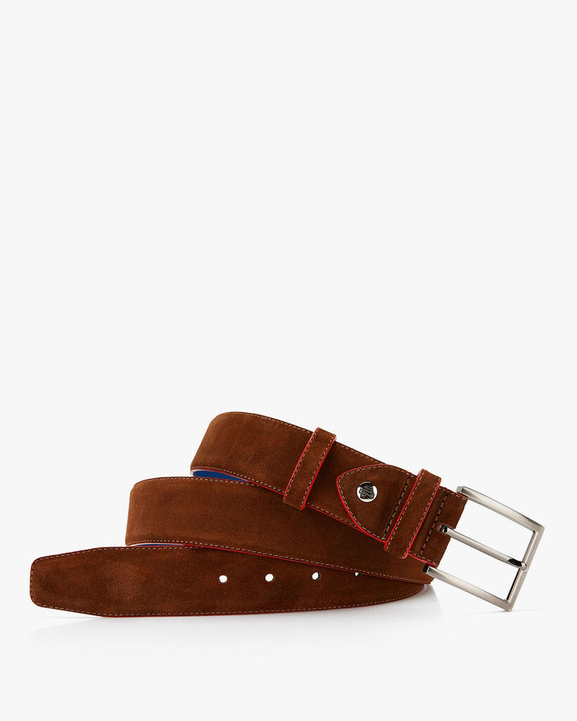 G&uuml;rtel Wildleder braun