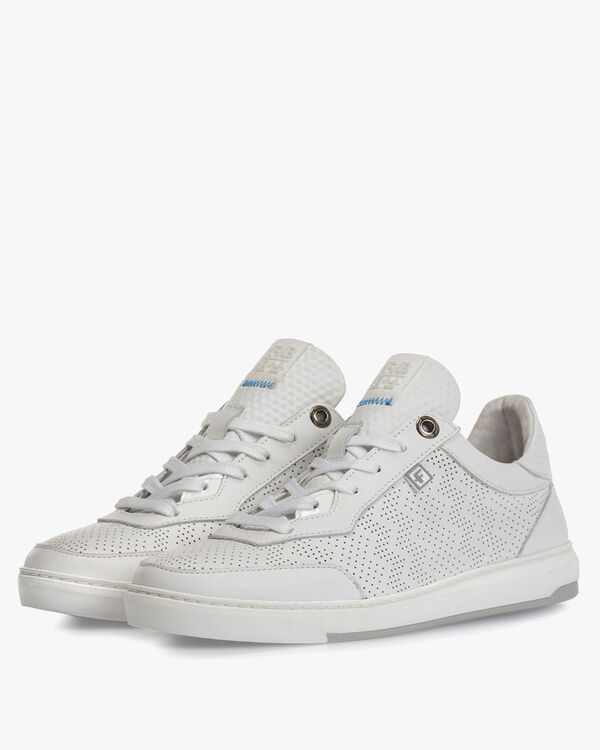 Sneaker wei&szlig;es Kalbsleder