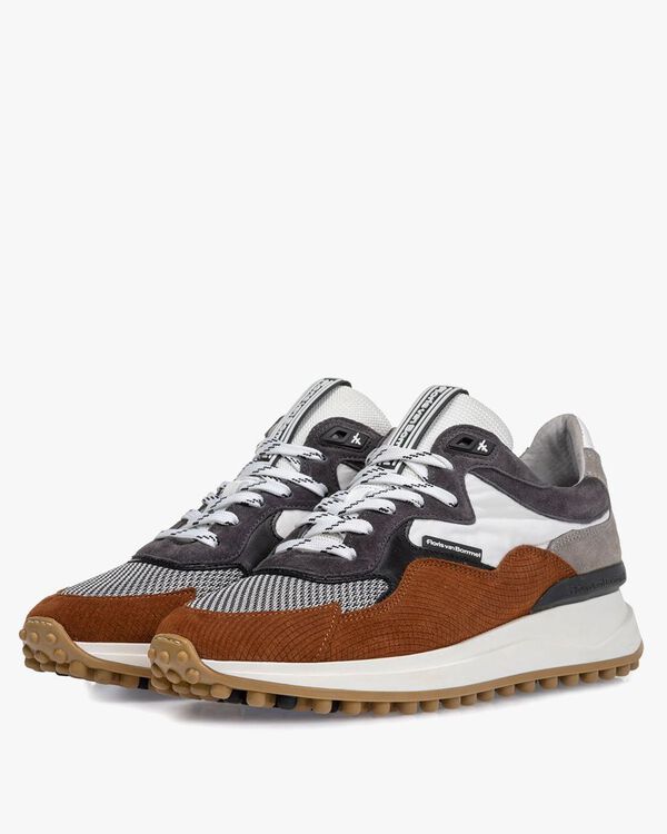 Noppi Sneaker Wildleder cognac