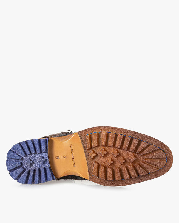 Lace shoe pony style brown