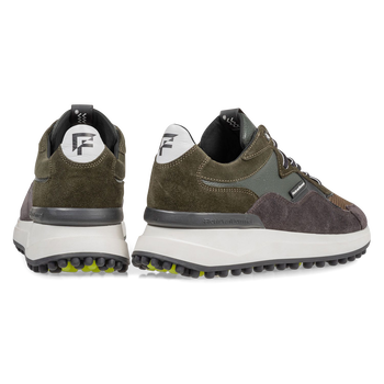 Noppi Sneaker dunkelgr&uuml;n
