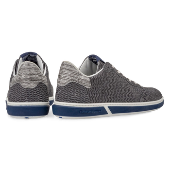 Sneaker Nubukleder grau