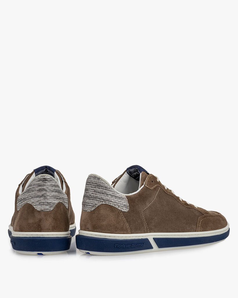 Sneaker Wildleder taupe