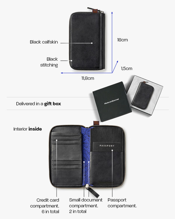 Passport wallet large
