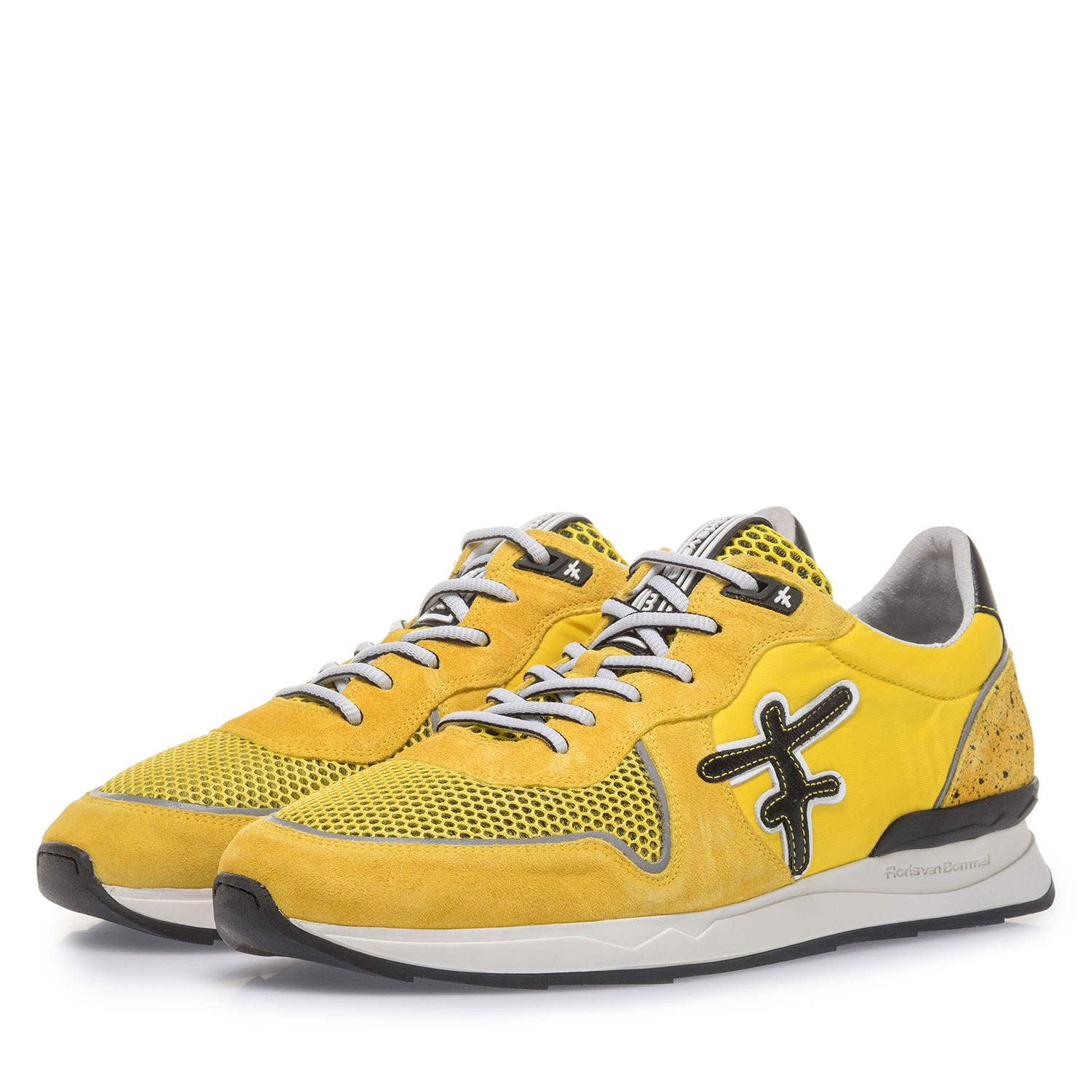 16346/09 - Gelber Wildleder-Sneaker 16346/09 - Gelber Wildleder-Sneaker