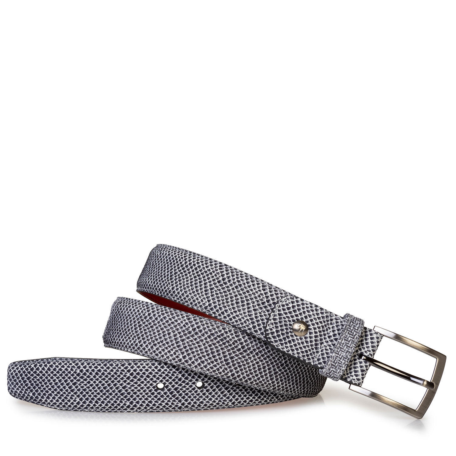 75188/80 - Belt printed leather off-white 75188/80 - Belt printed leather off-white