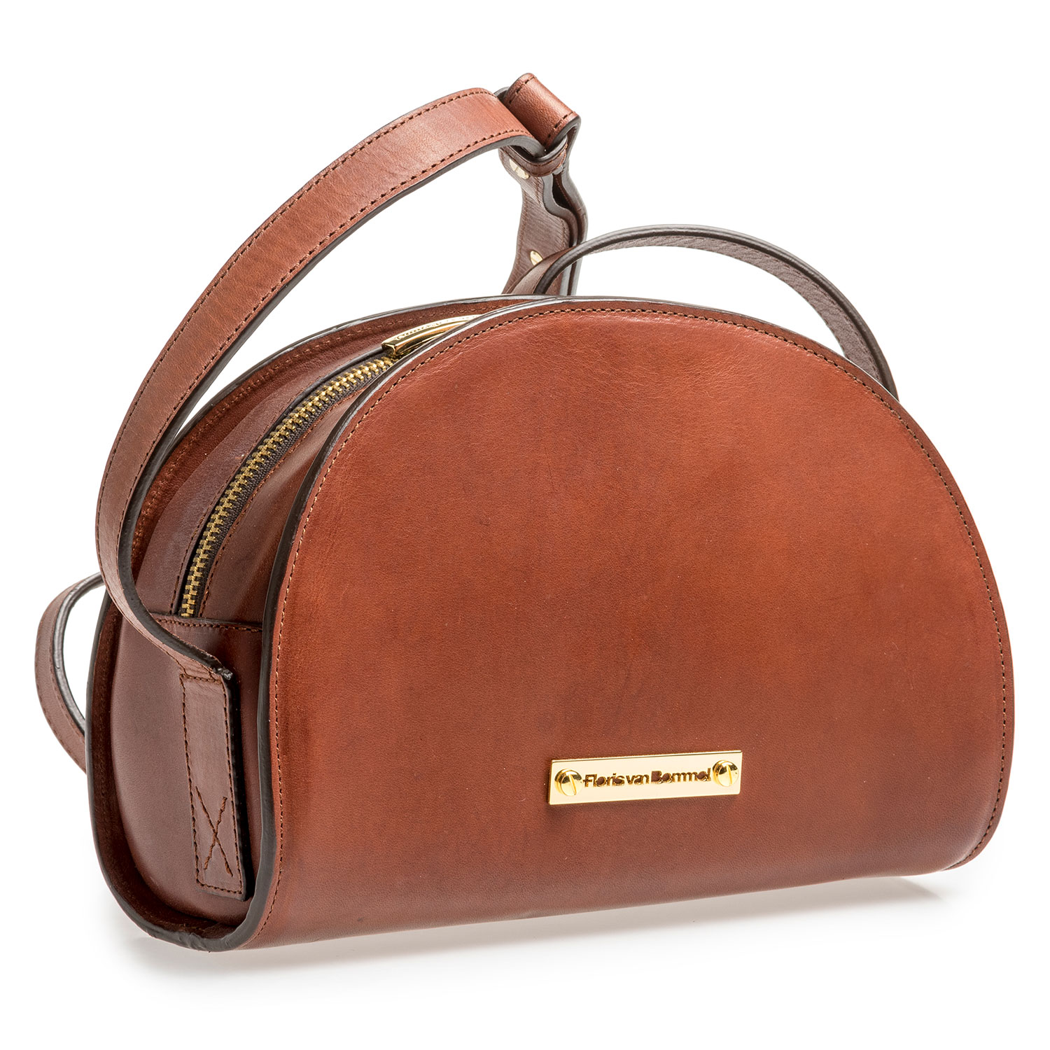 89020/01 - Braune Kalbsledertasche 89020/01 - Braune Kalbsledertasche