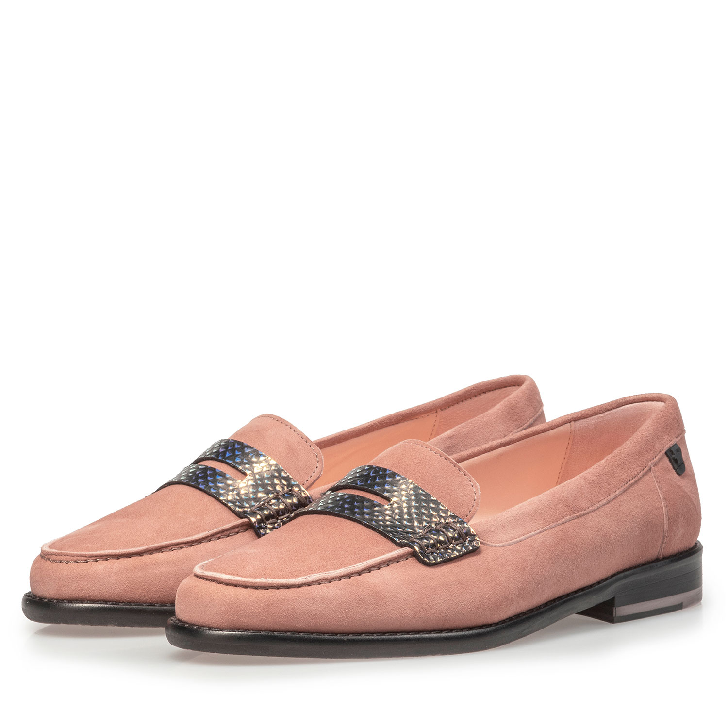 85429/00 - Rosa Wildleder-Loafer 85429/00 - Rosa Wildleder-Loafer