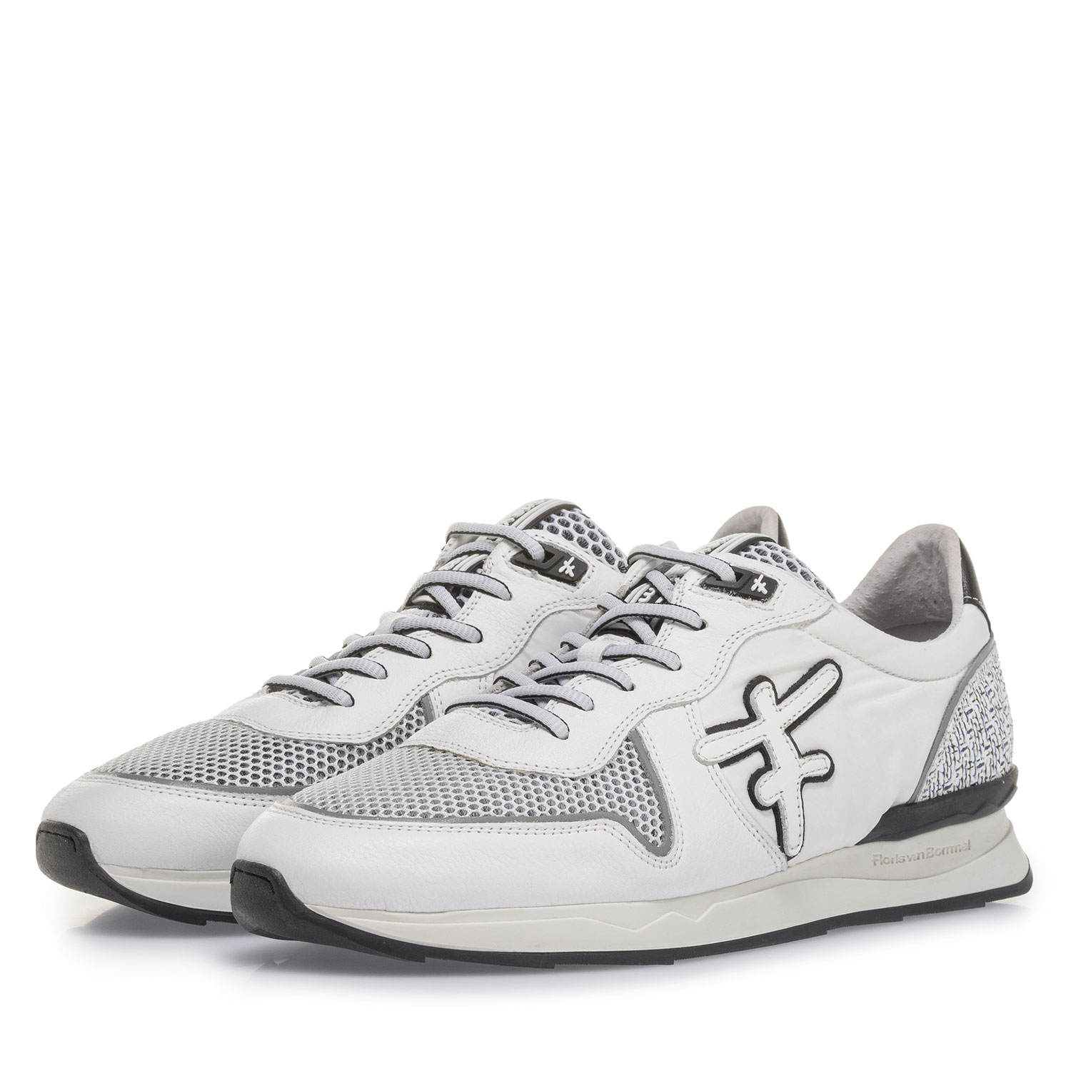 16346/11 - Weißer Wildleder-Sneaker 16346/11 - Weißer Wildleder-Sneaker