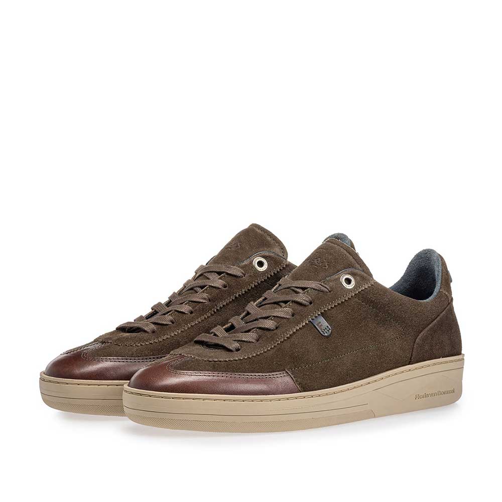 16267/05 - Sneaker suede leather dark green 16267/05 - Sneaker suede leather dark green