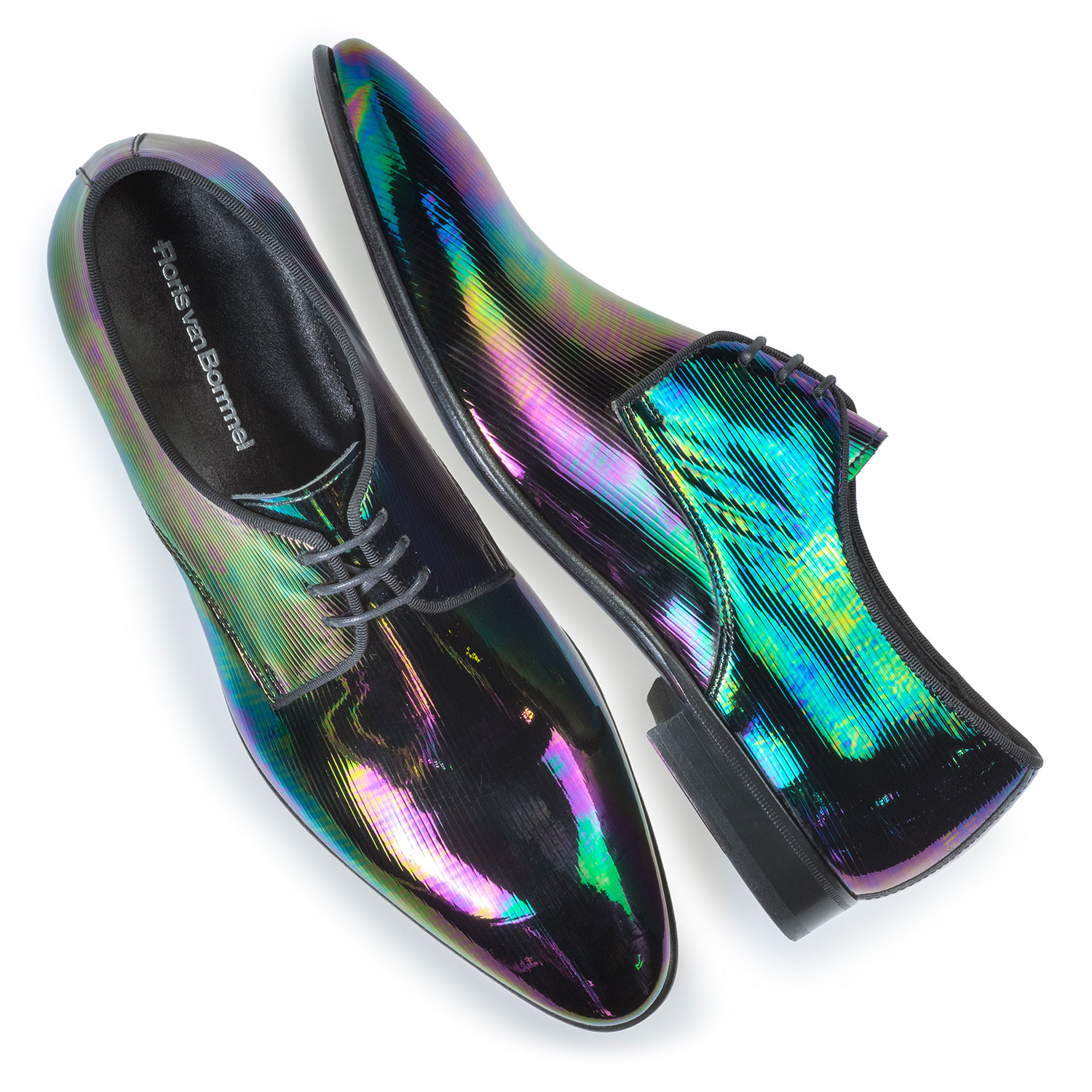 14338/05 - Schnürschuh Multicolor Lackleder 14338/05 - Schnürschuh Multicolor Lackleder