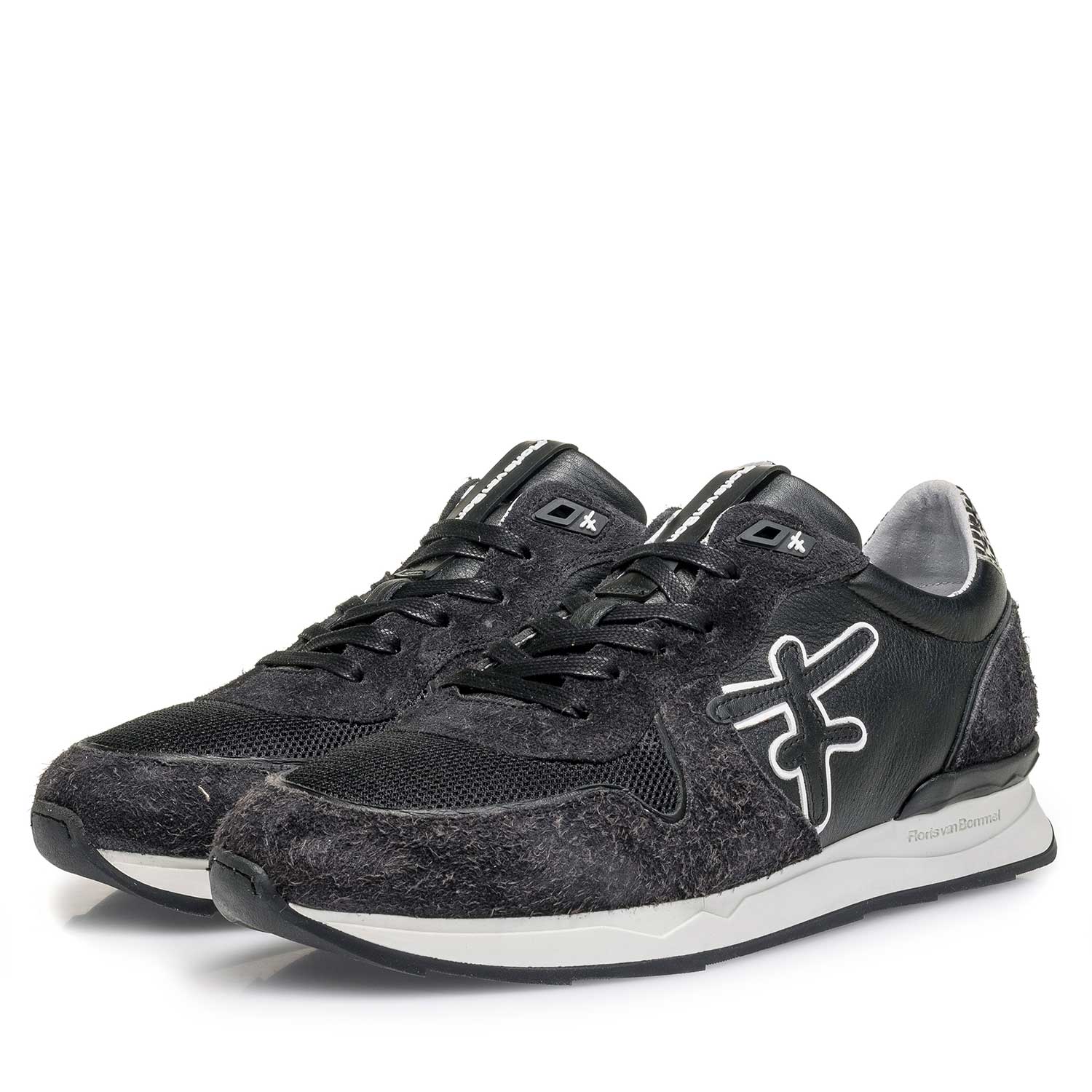 16246/06 - Black calf leather sneaker 16246/06 - Black calf leather sneaker