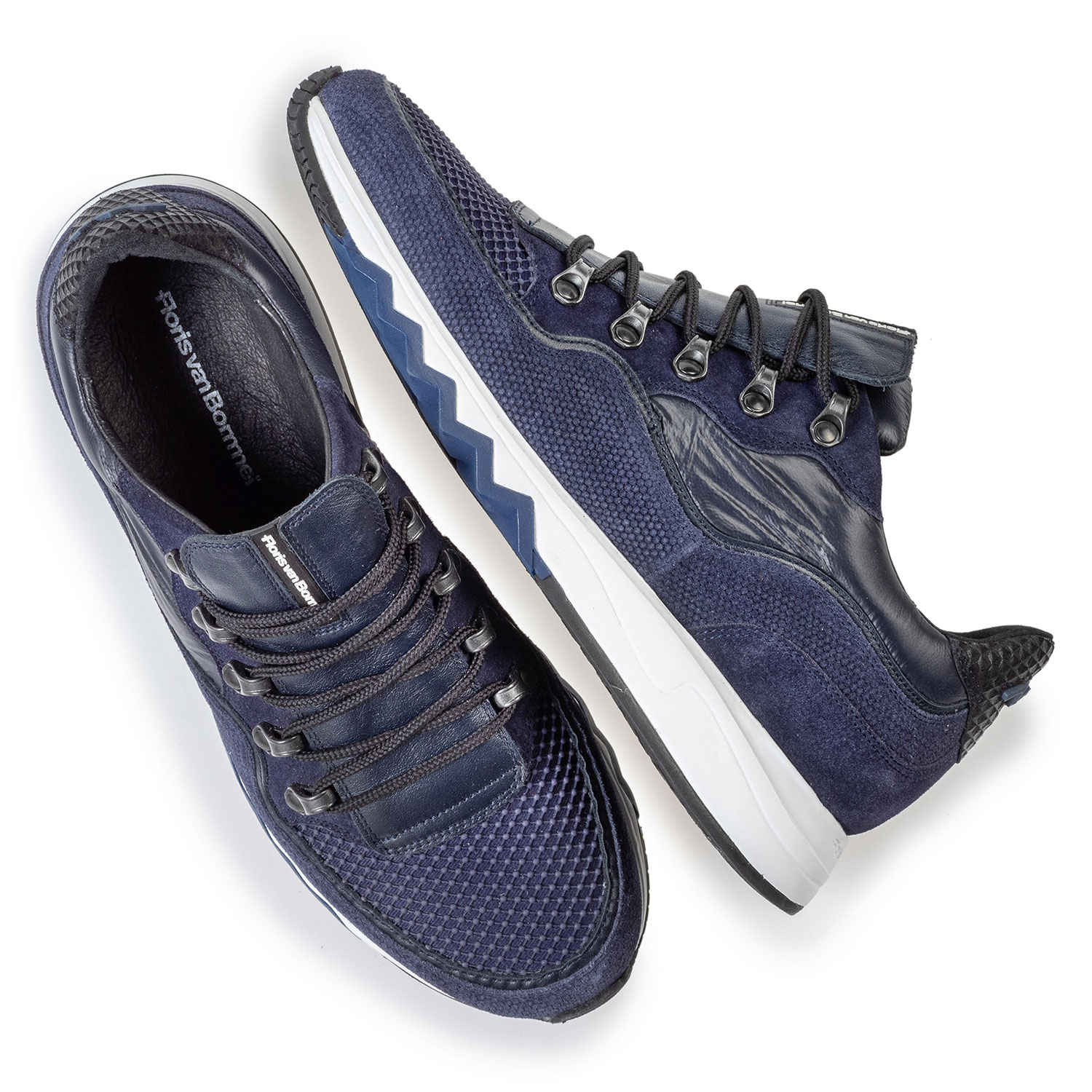 16393/18 - Sneaker mit Print dunkelblau 16393/18 - Sneaker mit Print dunkelblau